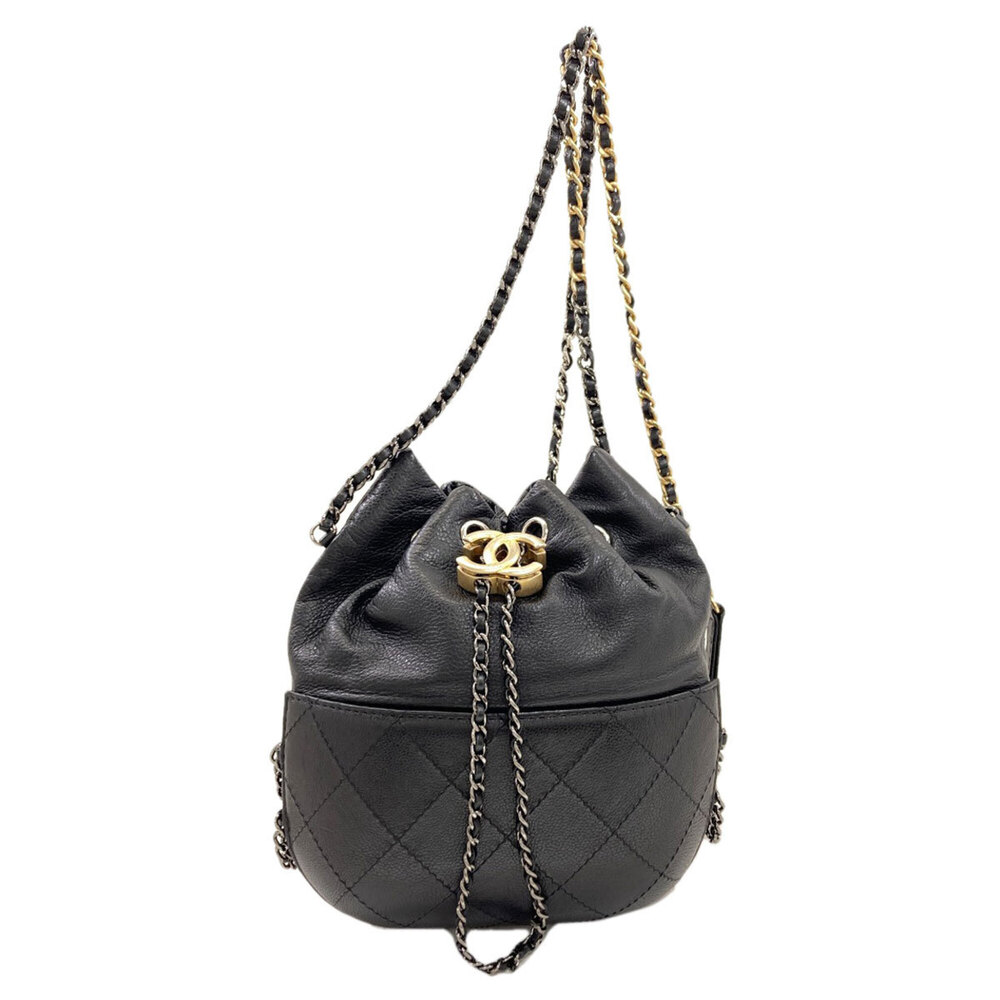Chanel Gabrielle Matelassé Shoulder Bag, Calfskin, Women's CHANEL